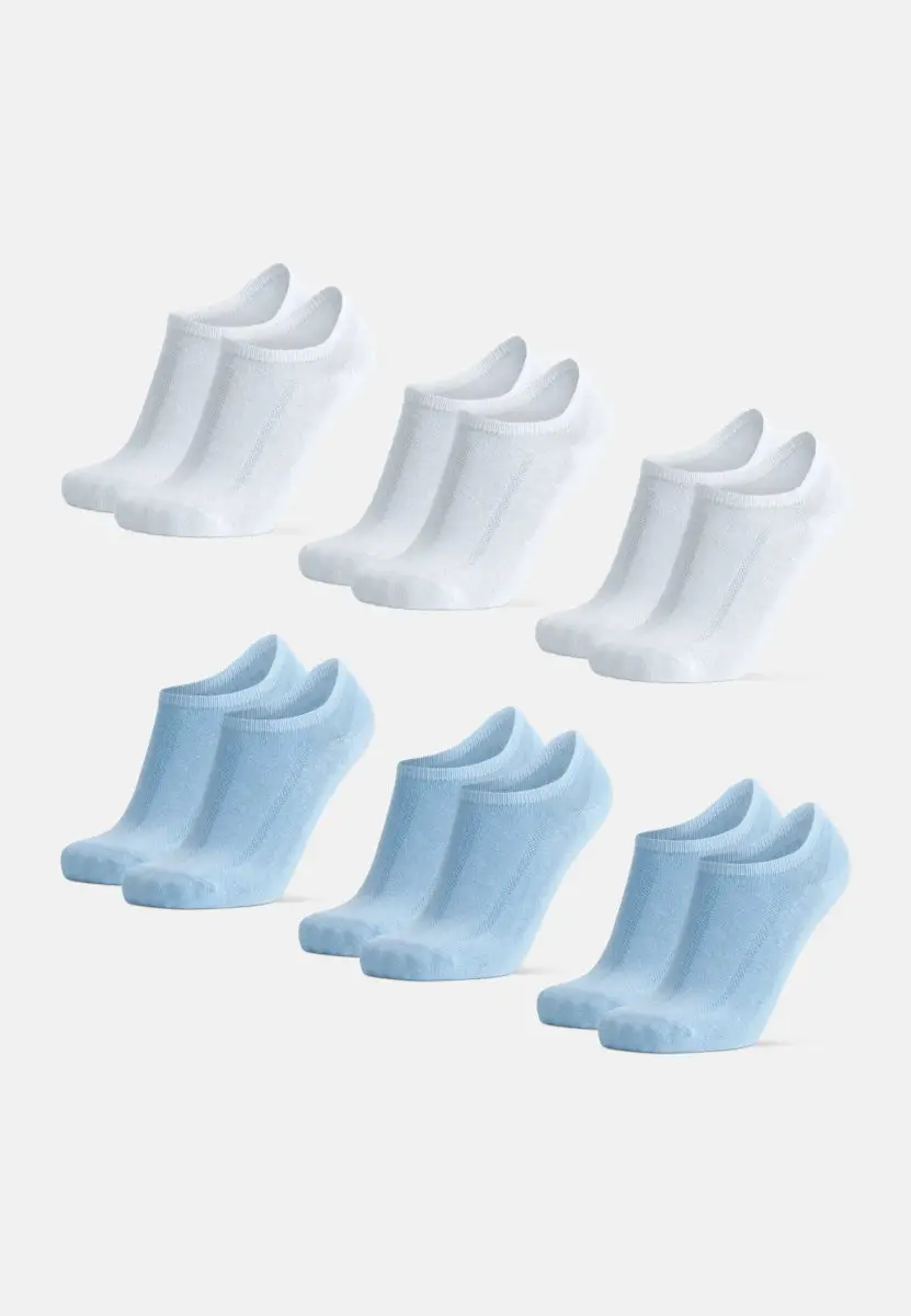 COTTON NO-SHOW STRØMPER - Image 16