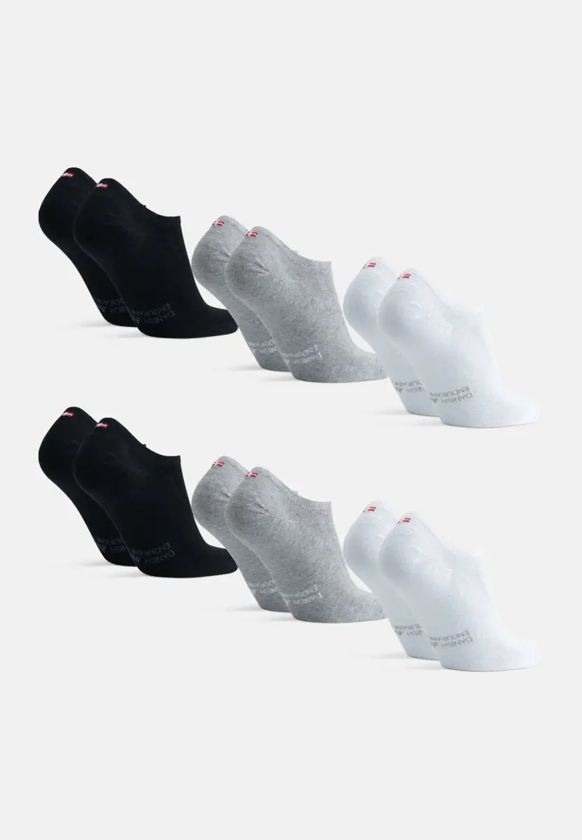 COTTON NO-SHOW STRØMPER - Image 3