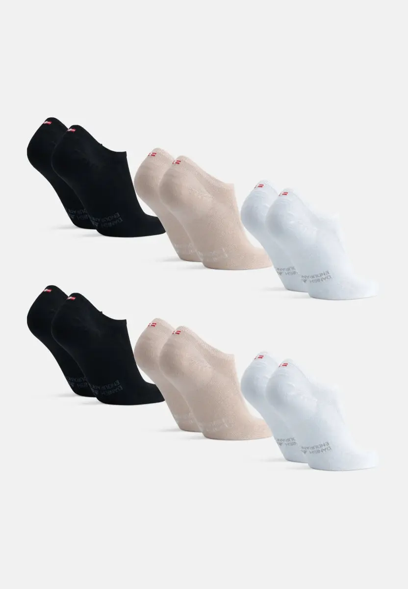COTTON NO-SHOW STRØMPER - Image 5